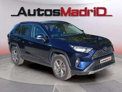 Azul Usado 2021 Toyota RAV4 Hybrid Luxury SUV | 29.990 € (Precio justo)