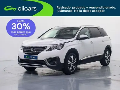 Usado Peugeot 5008 Allure 120 CV (88 kW) 2017 Blanco SUV