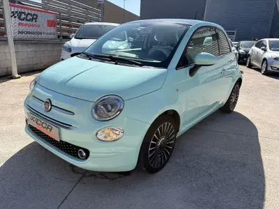 Usado Fiat 500 Lounge 69 CV (50 kW) 2018 Verde Berlina