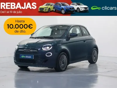 Usado Fiat 500e Icon 86 kW (118 CV) 2022 Azul Utilitario