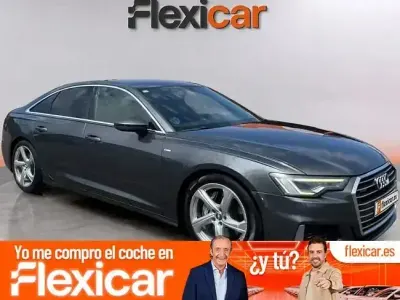 Usado Audi A6 S-Line 321 CV (236 kW) 2018 Gris Berlina