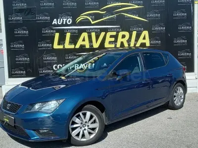 Begagnad Seat Leon CONNECT 110 HK (80 kW) 2015 Blå Sedan