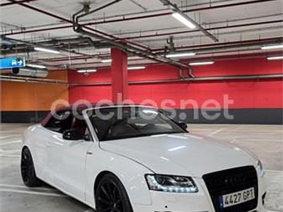 Blanco Usado 2009 Audi A5 Cabriolet Descapotable | 14.000 € (Un poco caro)