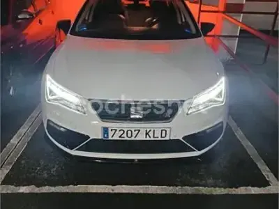 Usado Seat Leon ST FR 184 CV (135 kW) 2018 Blanco Familiar