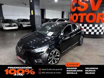 Usado Renault Clio V RS Line 91 CV (66 kW) 2021 Negro Berlina