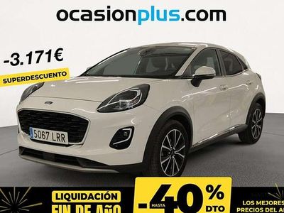 Blanco Usado 2021 Ford Puma Titanium SUV | 15.719 € (Buen precio)