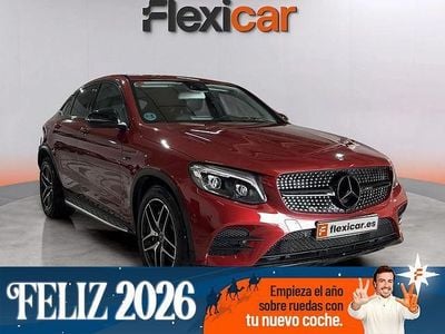 Rojo Usado 2017 Mercedes GLC350 Coupe | 35.490 € (Precio justo)