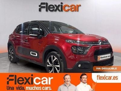 Rojo Usado 2023 Citroën C3 Shine Berlina | 13.490 € (Precio justo)