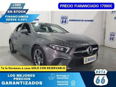 Usado Mercedes A180 136 CV (100 kW) 2019 Gris / plata Berlina
