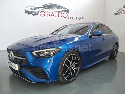 Azul Usado 2022 Mercedes C220 Berlina | 33.500 € (Precio justo)
