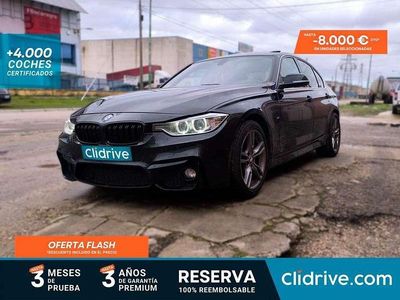 Usado BMW 320 Efficient Dynamics 163 CV (119 kW) 2016 Negro Berlina