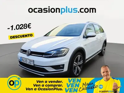 Usado VW Golf Alltrack 184 CV (135 kW) 2017 Gris Familiar