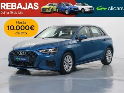Usado Audi A3 Sportback e-tron 110 CV (80 kW) 2022 Azul Utilitario