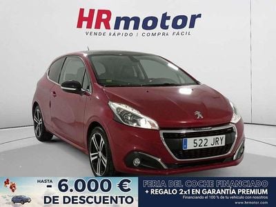 Rojo Usado 2016 Peugeot 208 GT-line Utilitario | 8390 € (Precio justo)