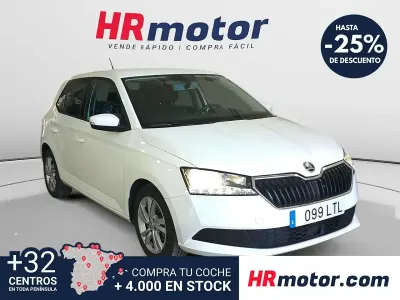 Usado Skoda Fabia Ambition 95 HP (69 kW) 2021 Branco Citadino