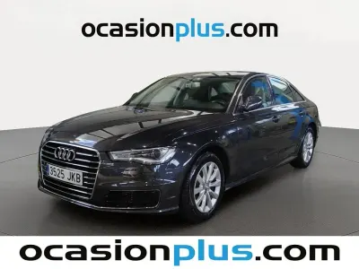 Usado Audi A6 Advanced 150 CV (110 kW) 2015 Gris oolong (metalizado) Berlina