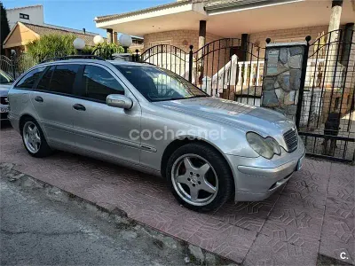 Occasion Mercedes C220 Classic 125 PK (91 kW) 2002 Grijs Stationwagen
