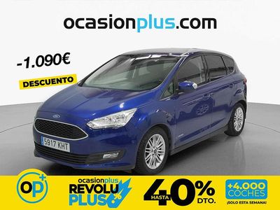 Usado Ford C-MAX Trend+ 125 CV (91 kW) 2018 Azul Monovolumen