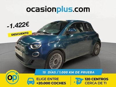 Usado Fiat 500e Icon 86 kW (118 CV) 2023 Verde Utilitario