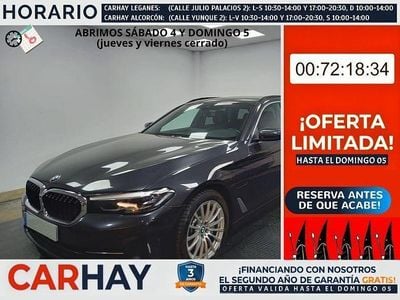 Usado BMW 530e 292 CV (214 kW) 2021 Gris / plata Familiar
