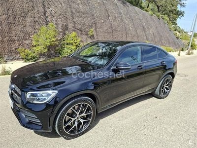 Usado Mercedes GLC300 245 CV (180 kW) 2020 Negro Coupe