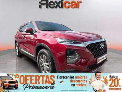 Usado Hyundai Santa Fe 150 CV (110 kW) 2019 Rojo SUV
