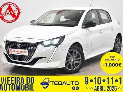 Usado Peugeot 208 Active 100 CV (73 kW) 2022 Blanco Utilitario