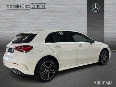 Blanco polar Usado 2025 Mercedes A250 AMG line | 37.890 € (Precio justo)