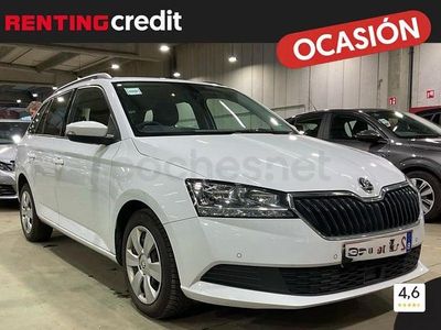 Usado Skoda Fabia Ambition 95 CV (69 kW) 2021 Blanco Familiar