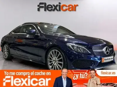 Usado Mercedes 220 170 CV (125 kW) 2019 Azul Coupe