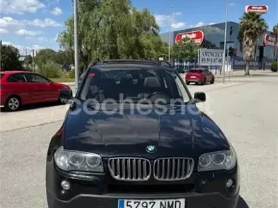 Usado BMW X3 150 CV (110 kW) 2009 Negro SUV