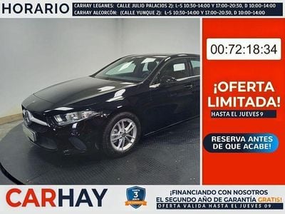Usado Mercedes A200 Business 165 CV (121 kW) 2018 Negro Berlina