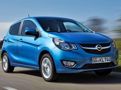 Usado Opel Karl Selective 75 CV (55 kW) 2018 Rojo Utilitario