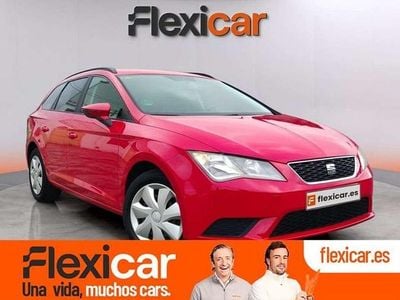 Usado Seat Leon SC Reference 110 CV (80 kW) 2016 Rojo Utilitario