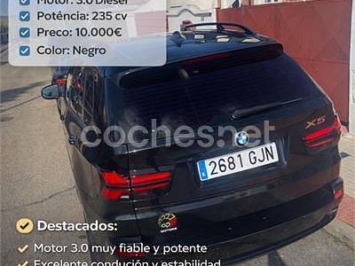 Usado BMW X5 235 CV (172 kW) 2008 Negro SUV