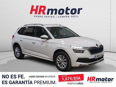 Usado Skoda Kamiq Ambition 110 CV (80 kW) 2021 Blanco SUV