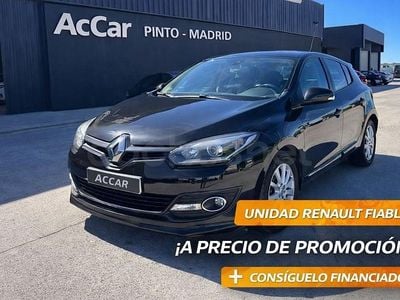 Usado Renault Mégane LIMITED 95 CV (69 kW) 2014 Negro Berlina