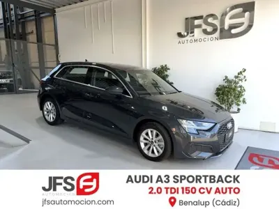 Usado Audi A3 Sportback 150 CV (110 kW) 2021 Gris Utilitario