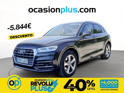 Usado Audi Q5 S-Line 163 CV (119 kW) 2020 Azul SUV