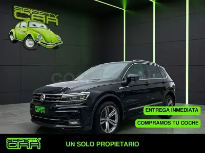 Usado VW Tiguan Sportline 190 CV (139 kW) 2019 Negro SUV