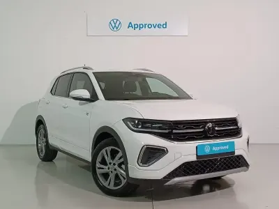 Usado VW T-Cross R-line 116 CV (85 kW) 2024 Blanco SUV