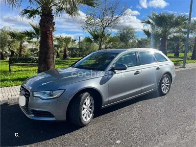Usado Audi A6 177 CV (130 kW) 2011 Gris / plata Familiar