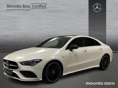 Usado Mercedes CLA200 163 CV (119 kW) 2021 Blanco Berlina
