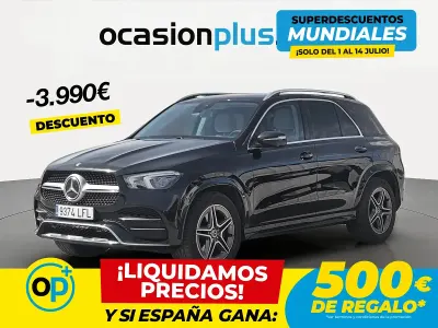 Usado Mercedes GLE300 245 CV (180 kW) 2020 Negro SUV