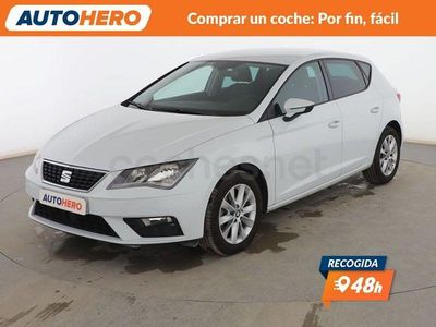 Usado Seat Leon Style Plus 115 CV (84 kW) 2017 Blanco Berlina