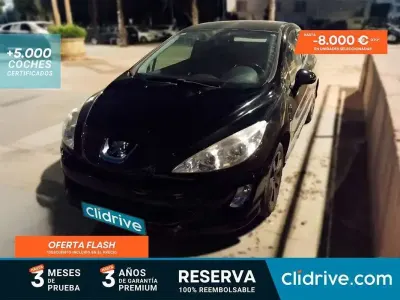 Usado Peugeot 308 Sport 109 HP (80 kW) 2007 Preto Citadino