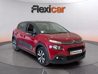 Usado Citroën C3 PureTech 82 CV (60 kW) 2018 Granate Utilitario