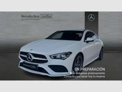 Usado Mercedes CLA200 163 CV (119 kW) 2022 Blanco Coupe