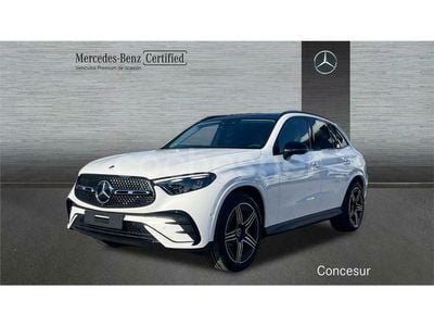 Usado Mercedes GLC300e AMG line 313 CV (230 kW) 2024 Manufaktur blanco opalita brig SUV