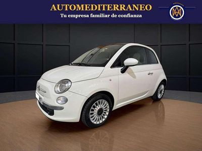 Usado Fiat 500 Lounge 70 CV (51 kW) 2014 Beige Utilitario